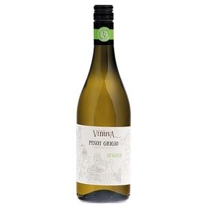 75 Grigio, IGT Terre Siciliane, cl Organic Vinuva Pinot x 12