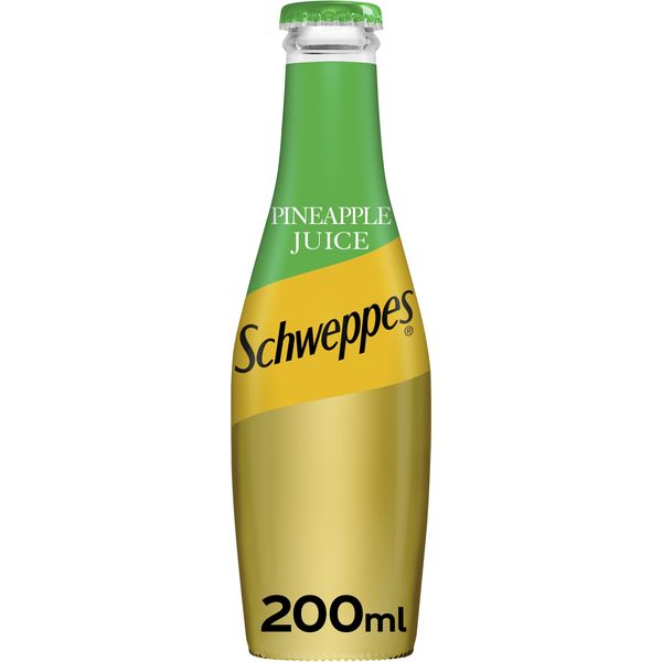 Schweppes Pineapple, NRB, 200 ml x 24