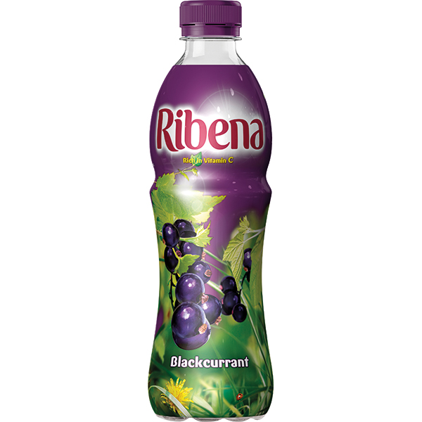 Ribena Blackcurrant, PET, 500 ml x 12