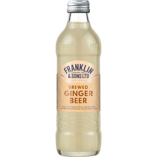 Franklin & Sons Brewed Ginger Beer, 27.5 cl